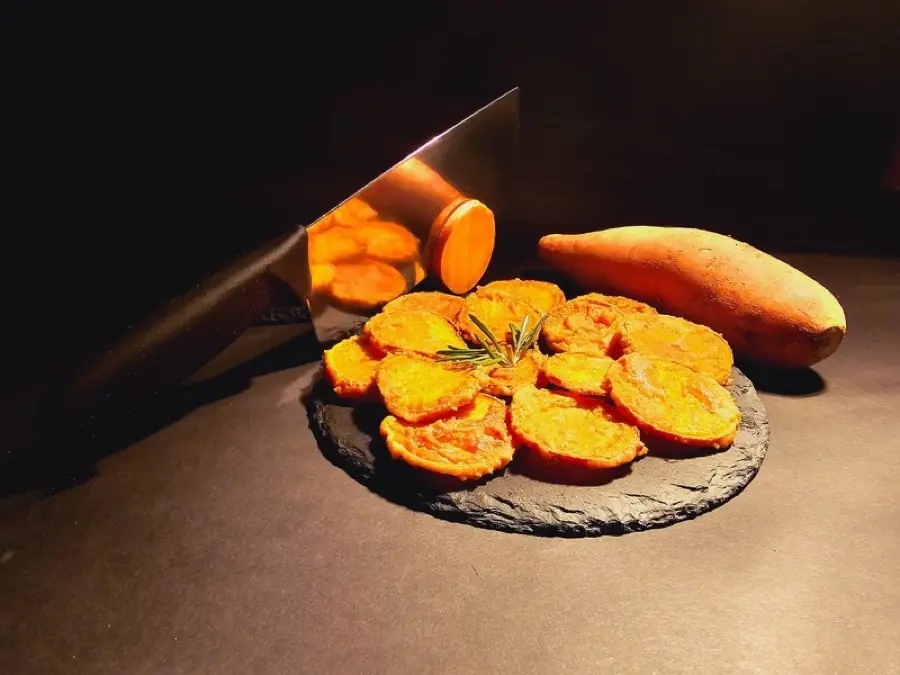 Patatas fritas de boniato