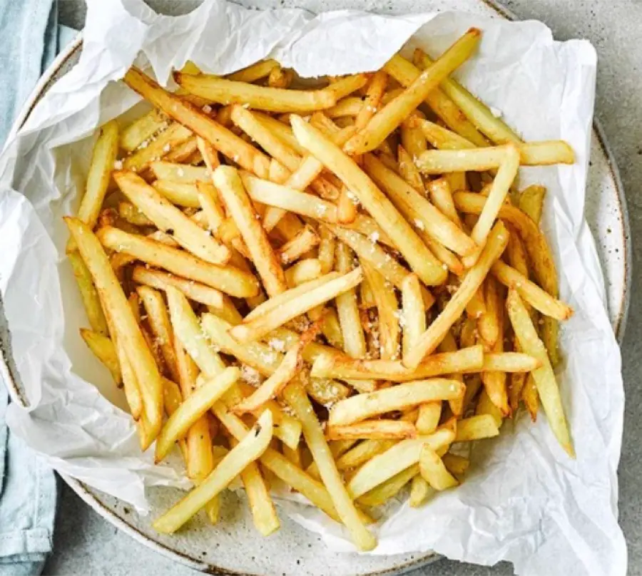 Ración de patatas fritas