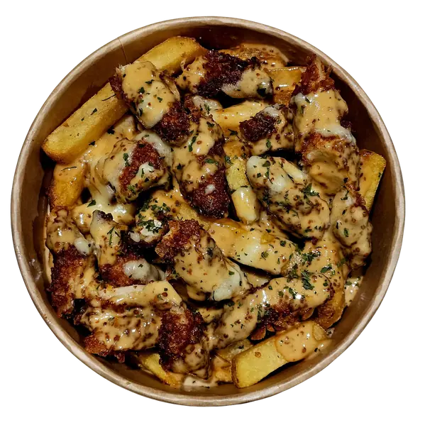 Tasty Crousty pollo con patatas fritas